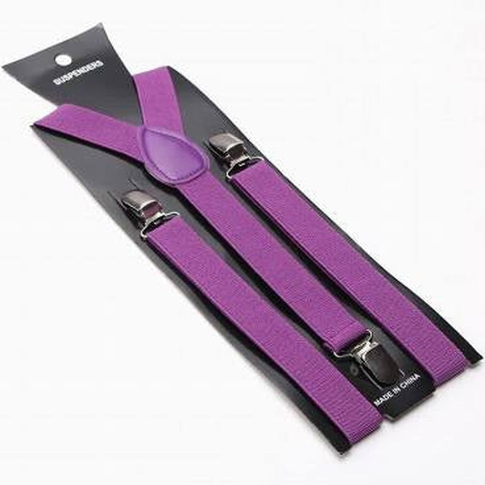 Suspender (Plain) (Purple)