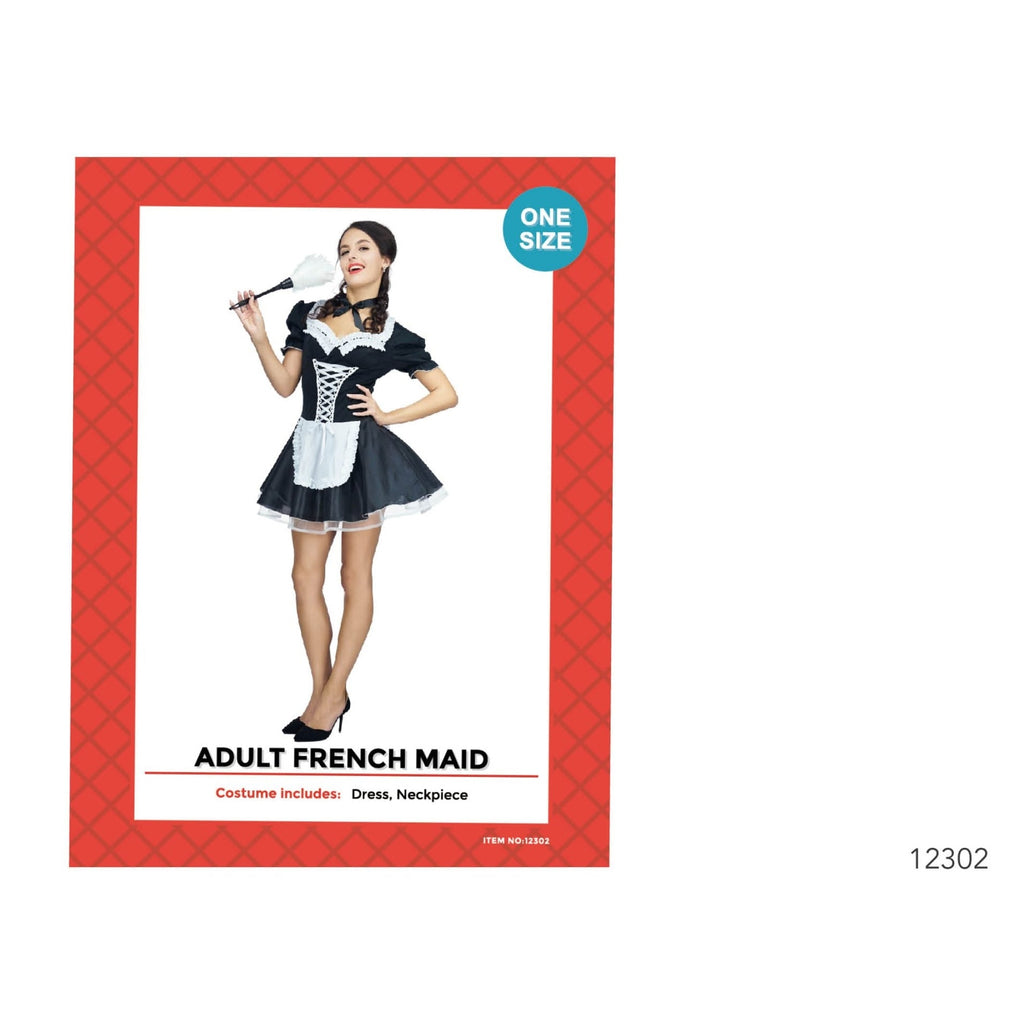 Adult Deluxe French Maid Costume