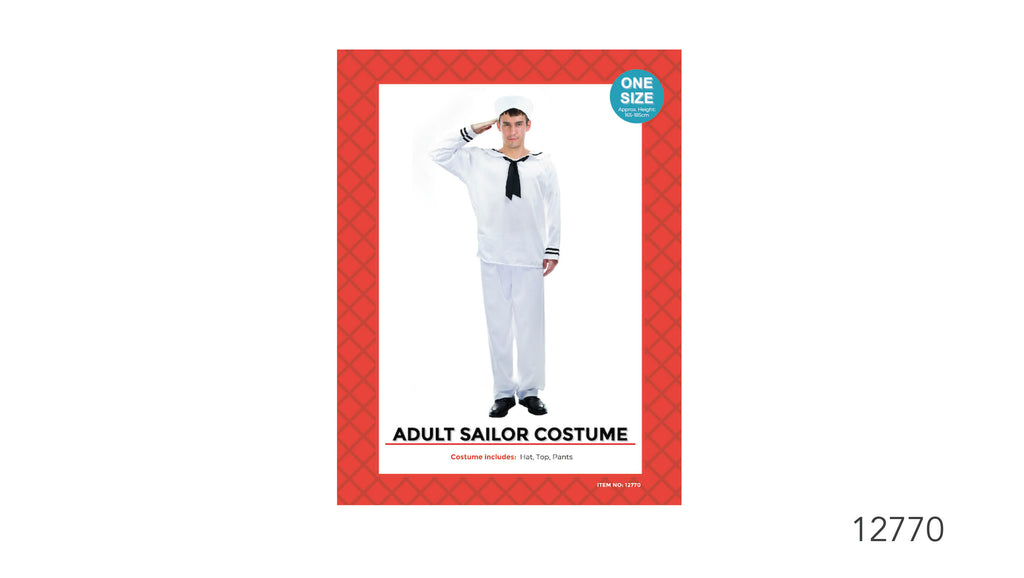 Adult Sailor Costume ONE SIZE