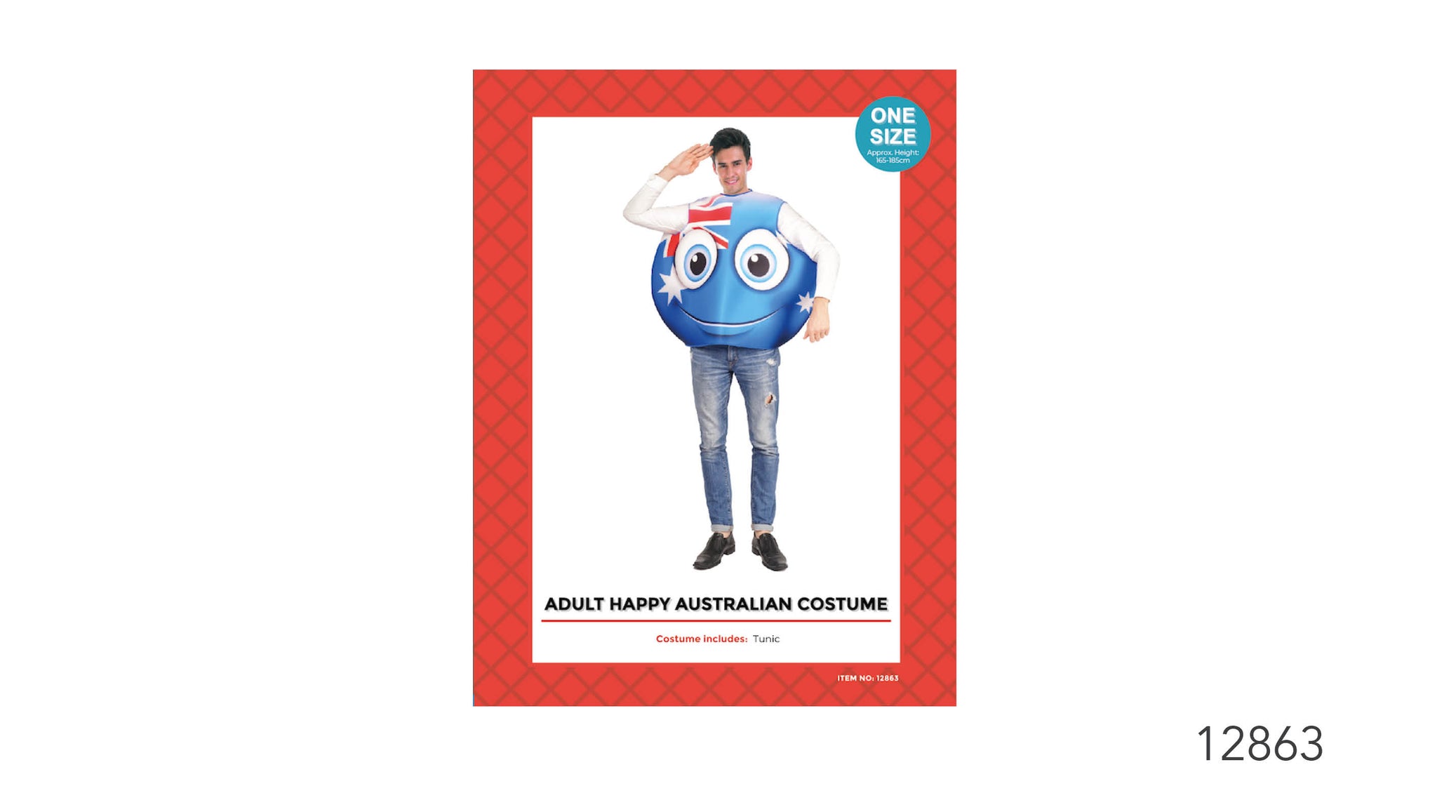 Adult Australian Smile Costume – Partyjay