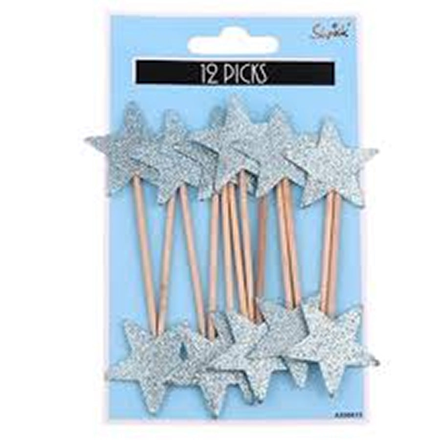 12PK LUXE BLUE PICKS