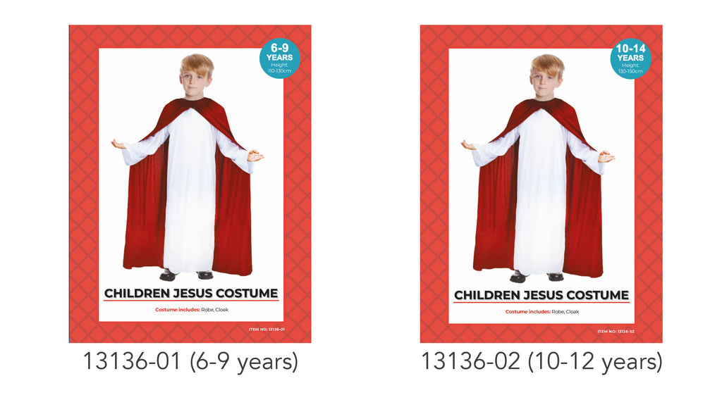 Children Jesus Costume (10-14 Years)