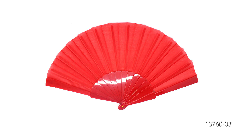 Small Plastic Fan (Red)