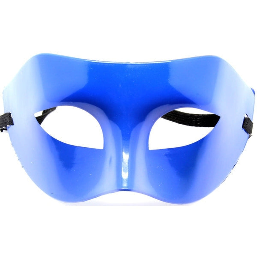 Plain Colour Party Mask (Blue)