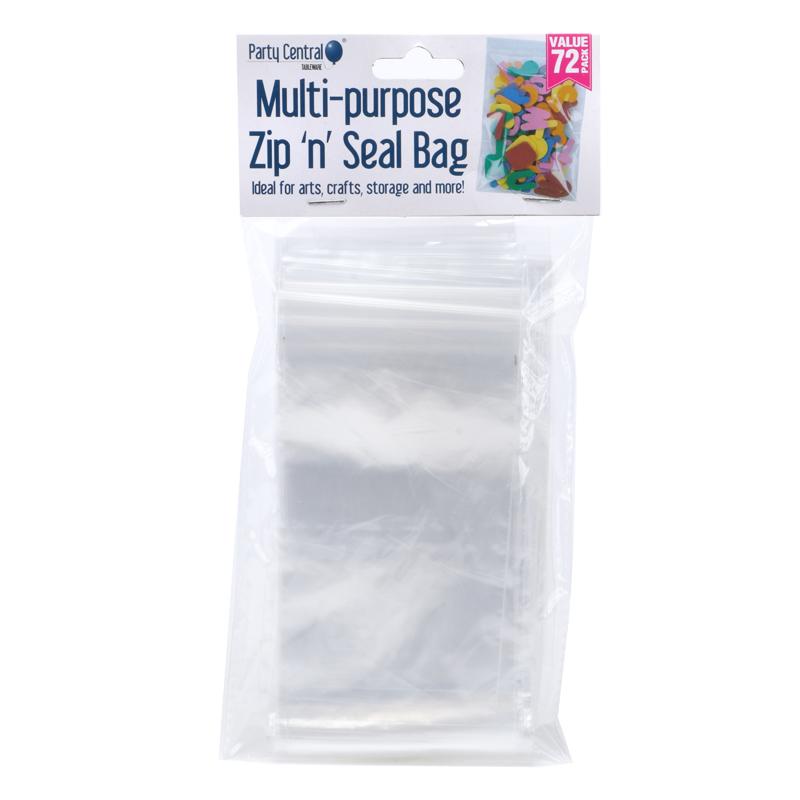 Bag Resealable 14.8cm x 7.9cm 72pk