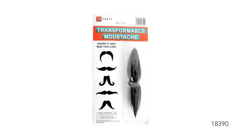 Transformable Moustache