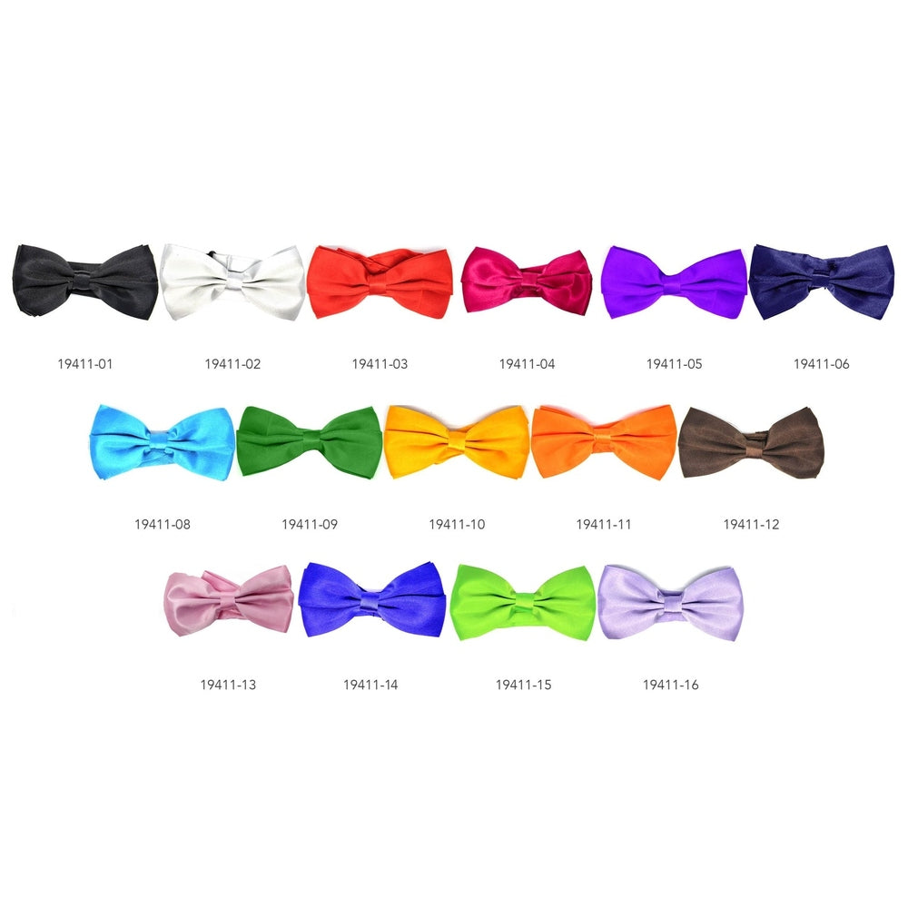 Bow Tie (Plain) L (Light Pink)