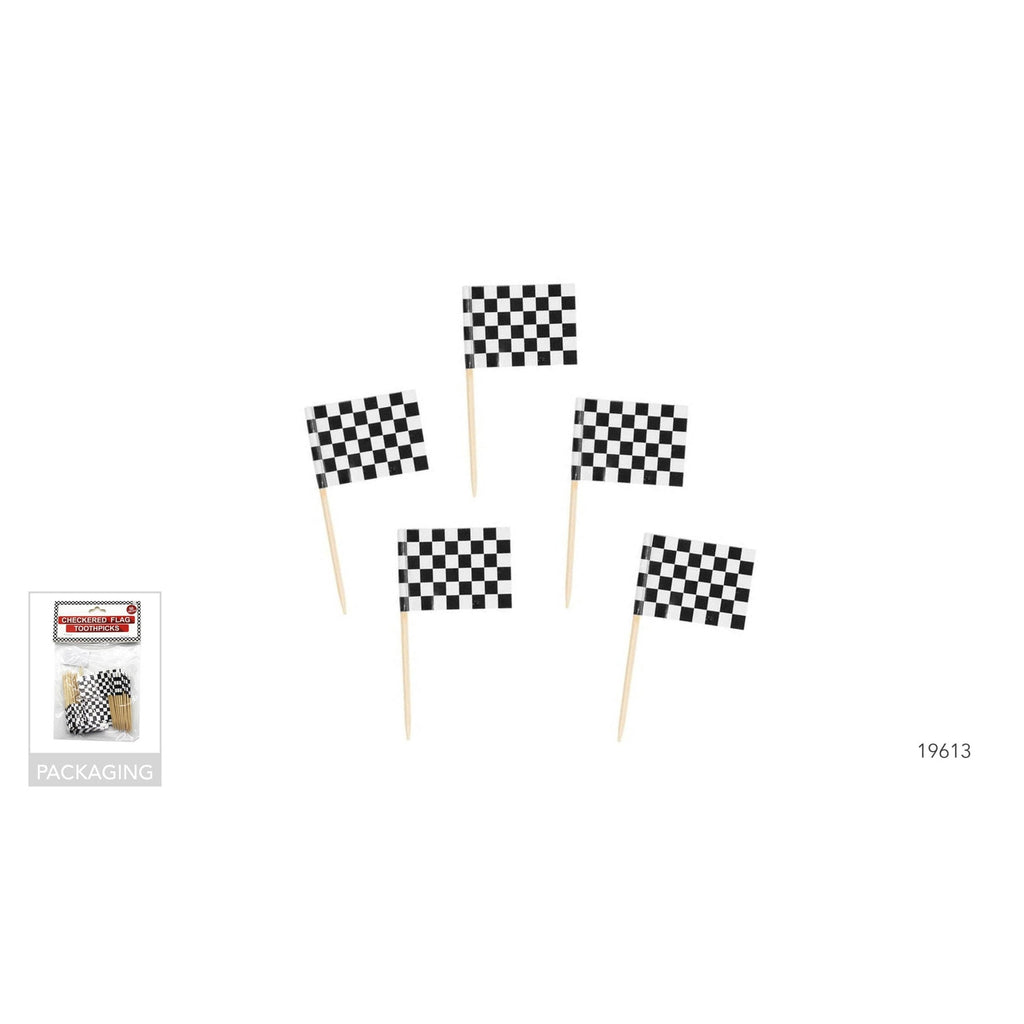 Checkered Flag Toothpicks (50pk)