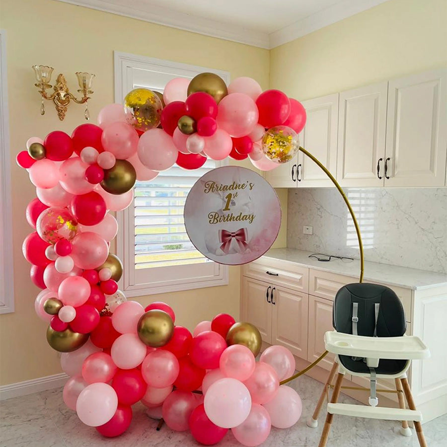 1st Birthday Balloons Arrangements