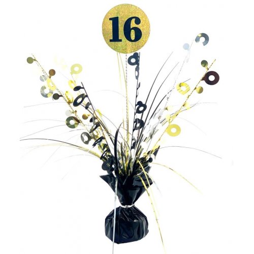 Centerpiece Black and gold 16