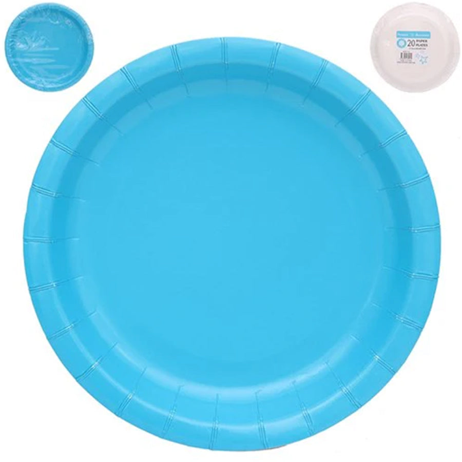 20PK 18CM PLATES-CARIBBEAN