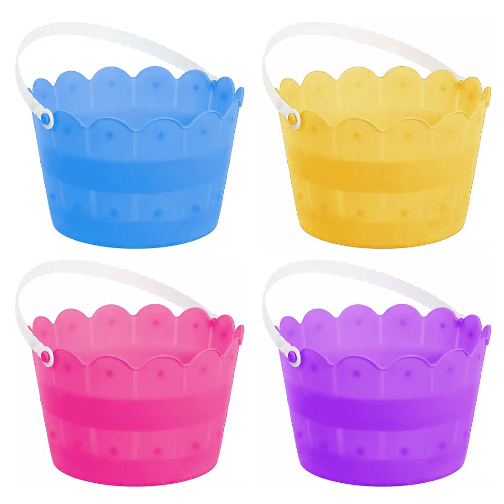 ASSD EASTER BUCKETS W/ SCALLOPED EEDGE