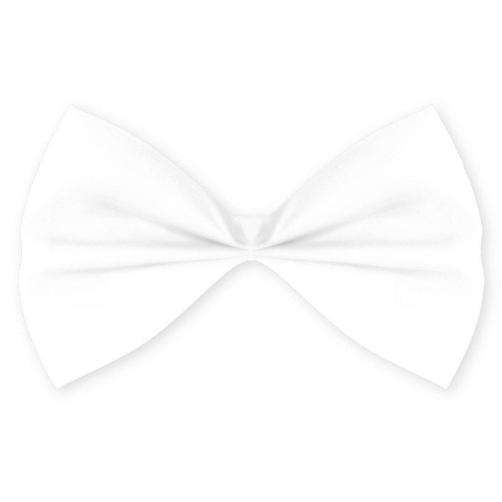 Bow Tie (Plain) L (White)