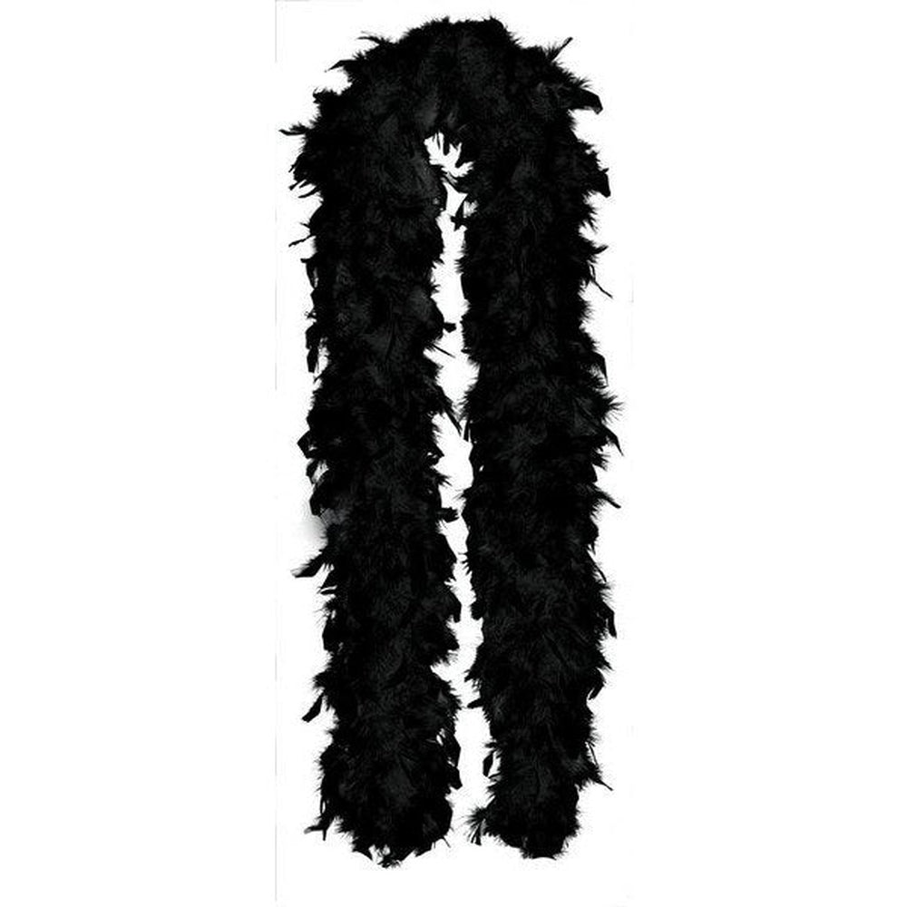 Feather Boa Black 14+