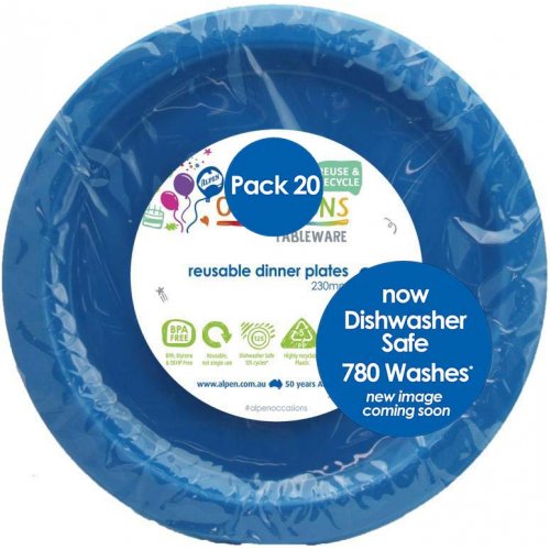 Plater Dinner Roy. Blue 230mm P20