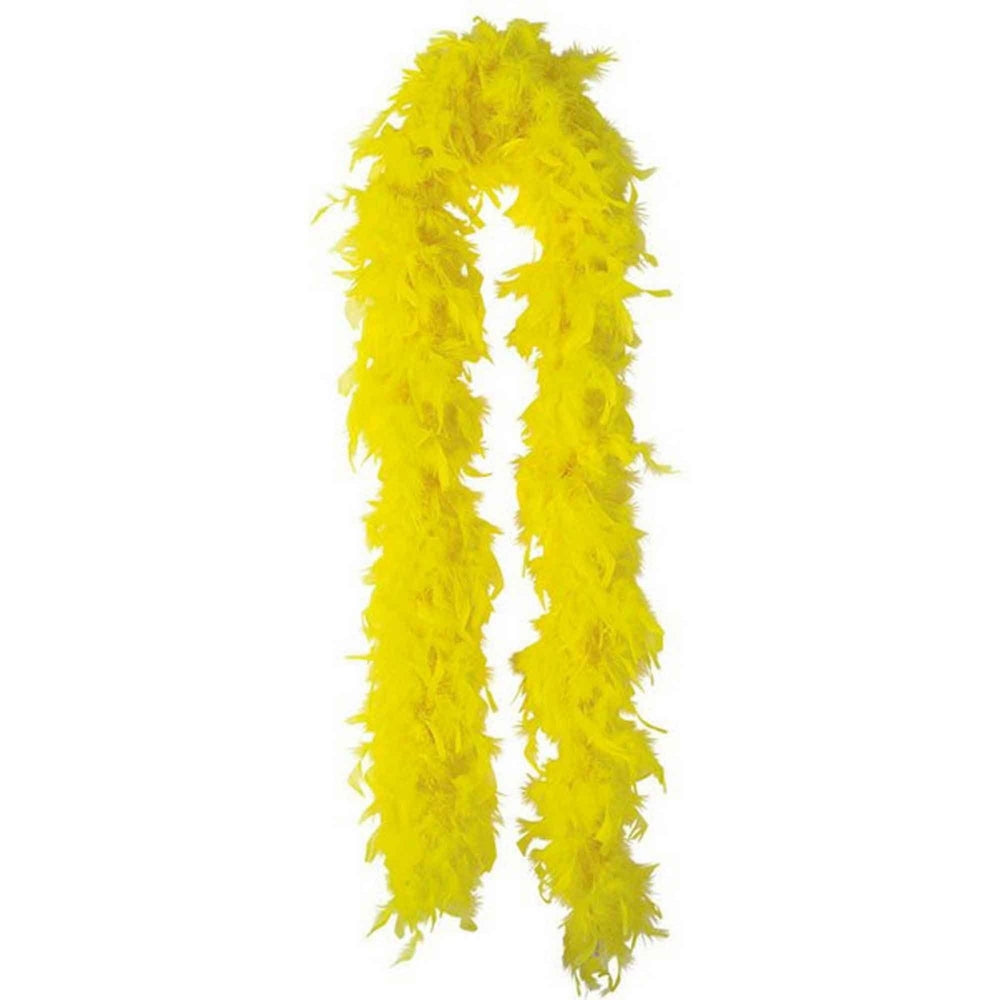 Feather Boa Yellow 14+