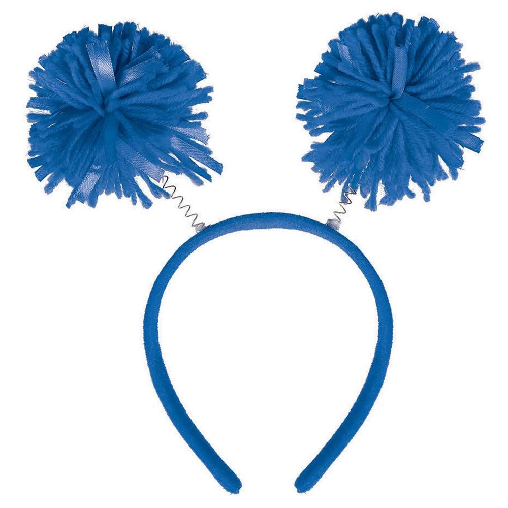 Pom Pom Headbopper Blue