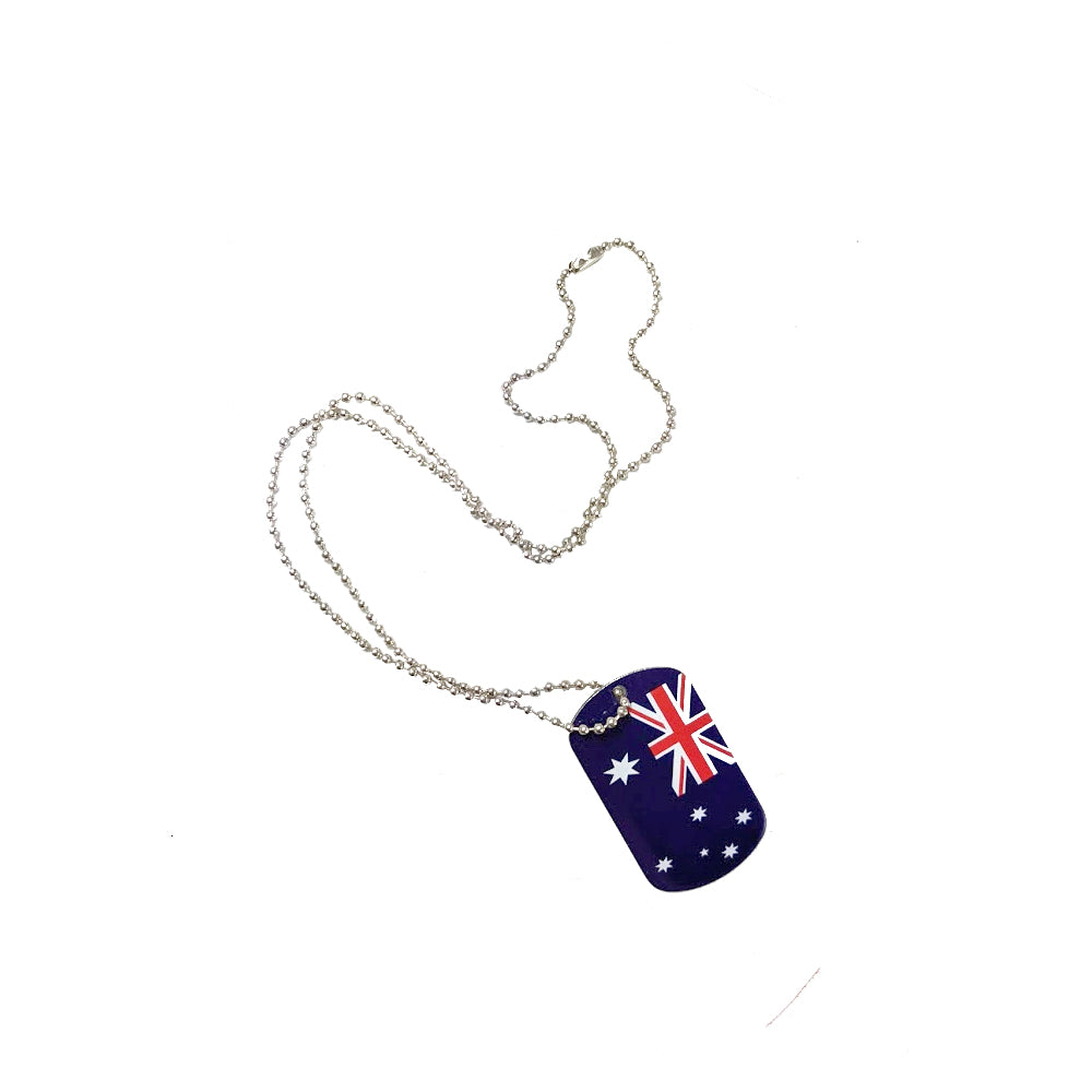 AUSSIE FLAG DESIGN DOG TAG