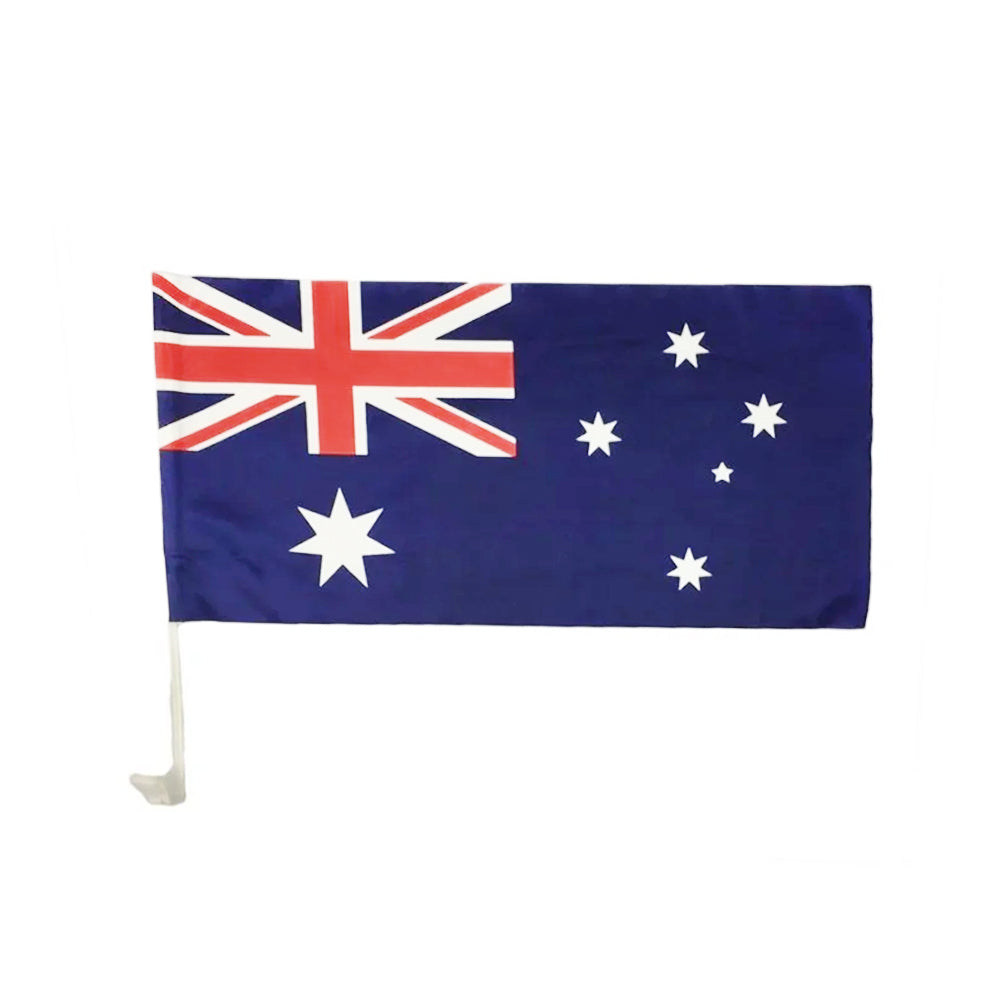 PK/2 AUSSIE CAR FLAG IN PBH, 30X 45 CM