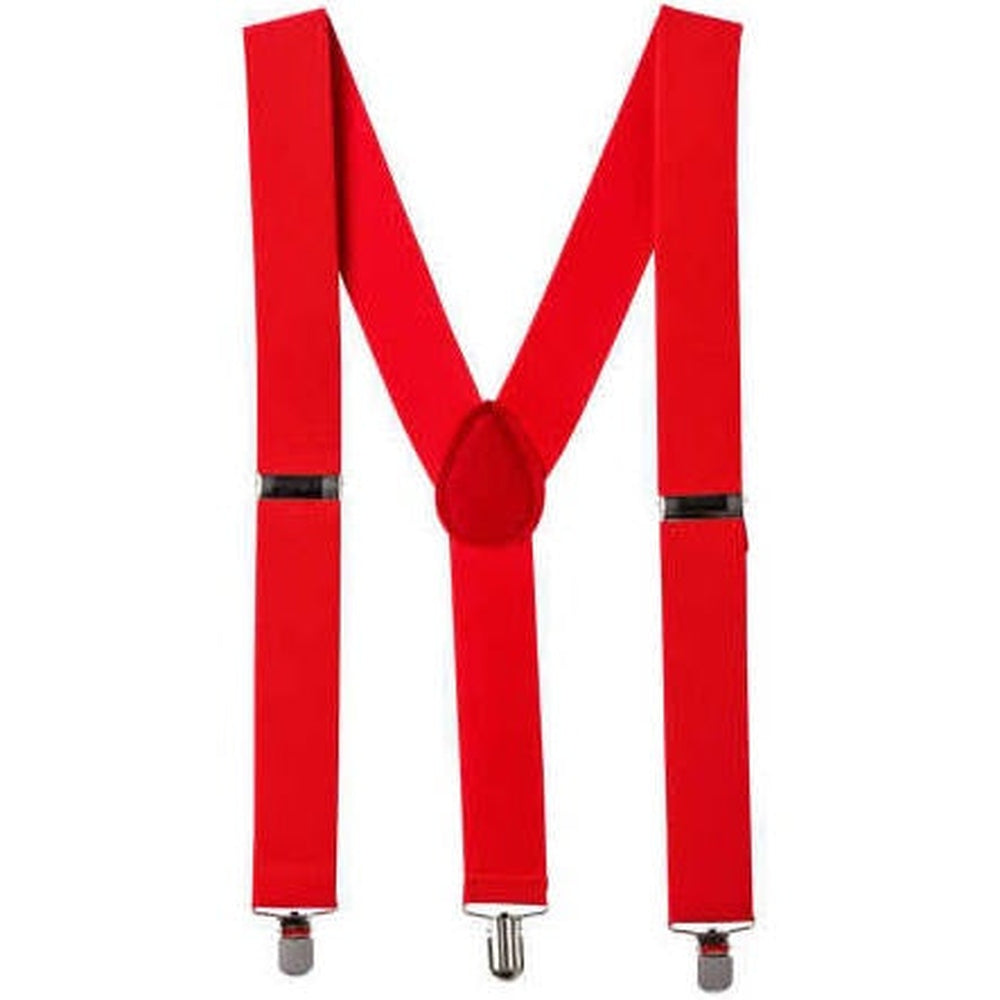 Suspender (Plain) (Red)