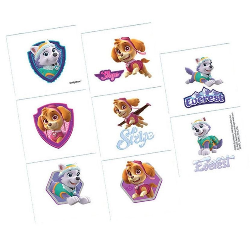 PAW PATROL GIRLS TATTOOS