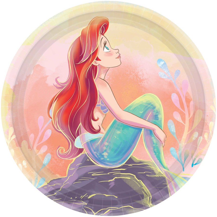 The Little Mermaid 7in/18cm Pl