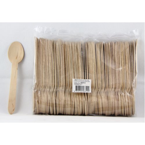 Wooden Spoons 155mm Pack 100