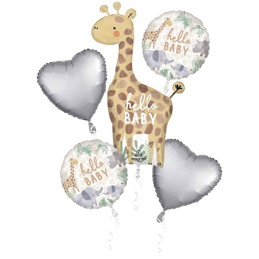 Hello Baby Safari Foil Bouquet