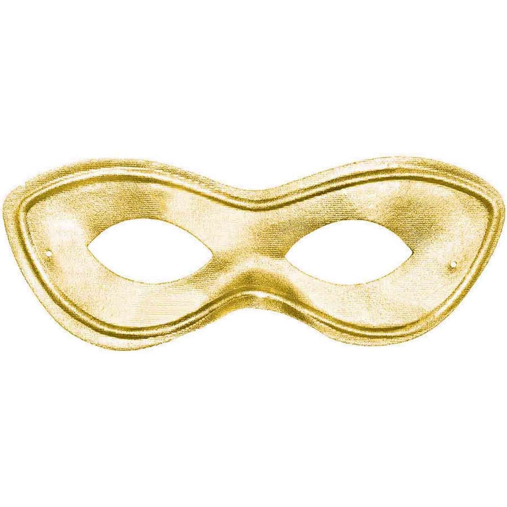 Superhero Eye Mask Gold