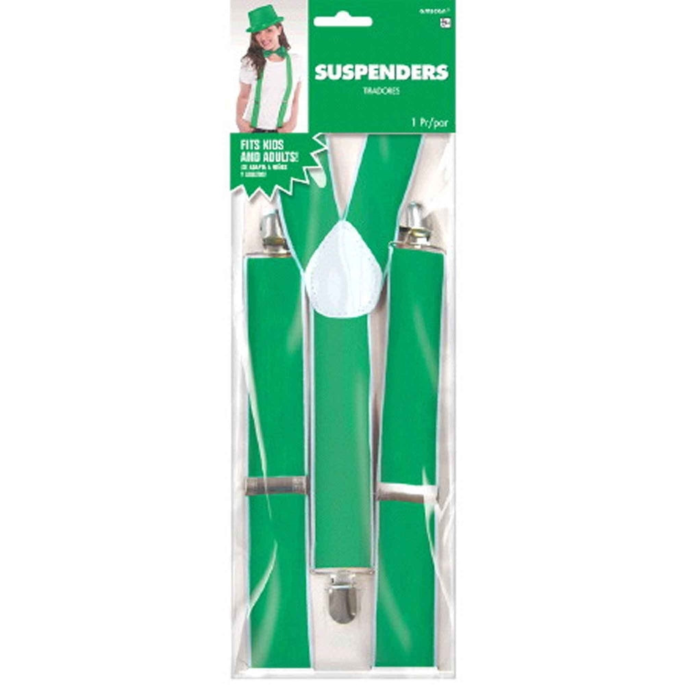 Suspenders Green