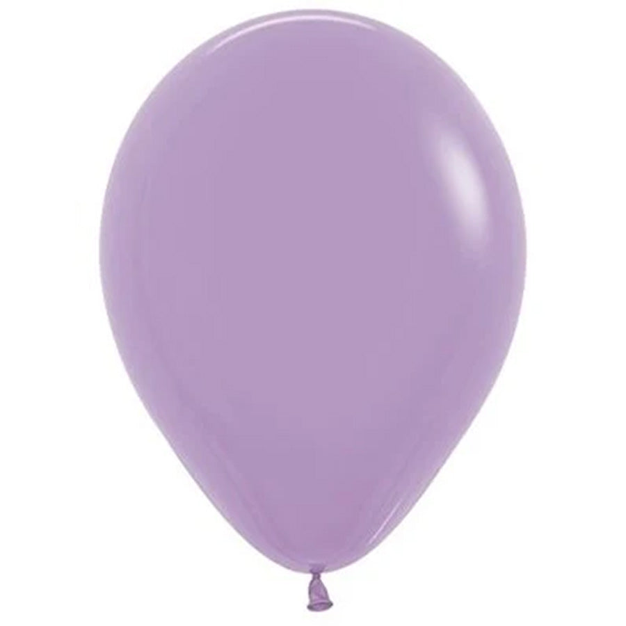 5" balloons Round Lilac 50 pcs