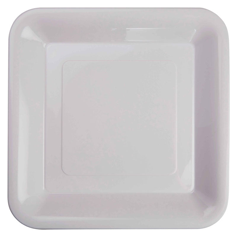 FS Square Banquet Plate 10 White 20pk"