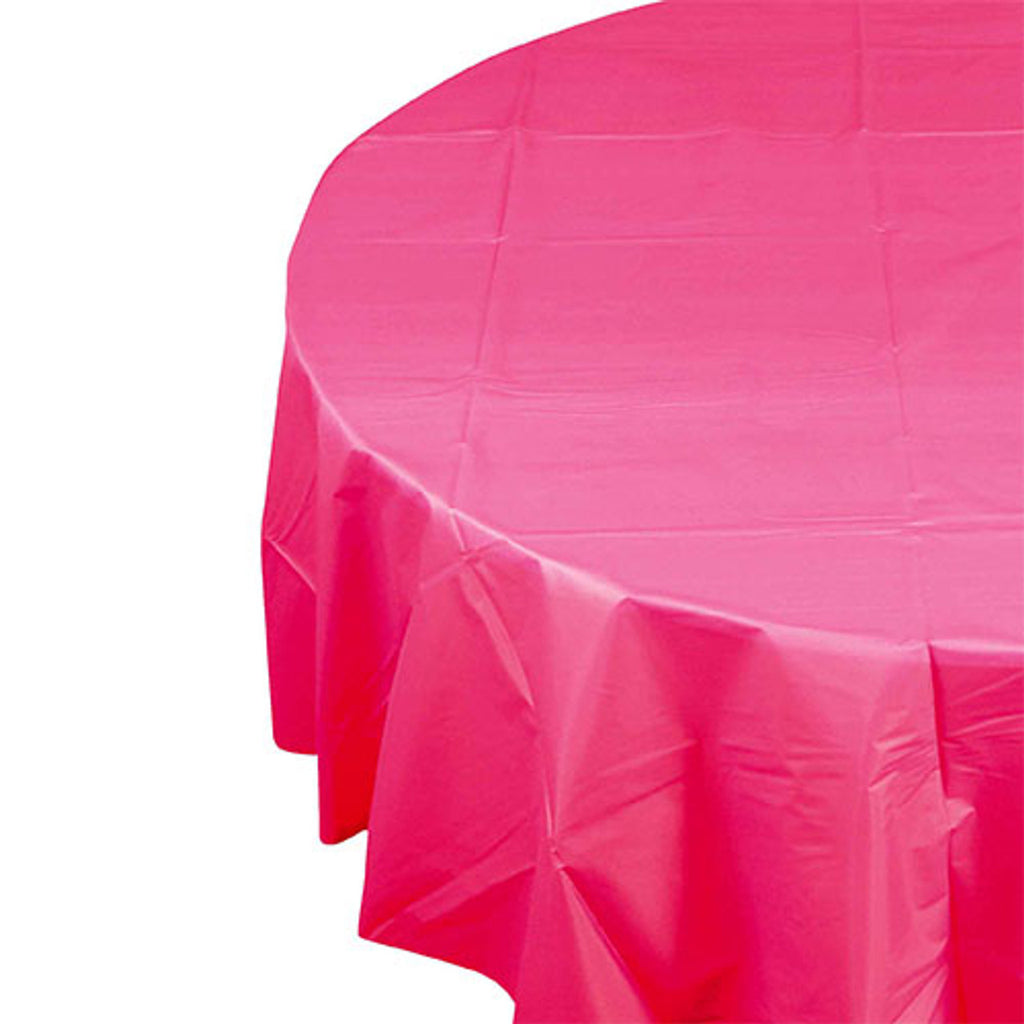 FS Rnd Tablecover 2.1m Magenta 1pk