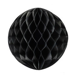 FS Honeycomb Ball Black 25cm 1pk