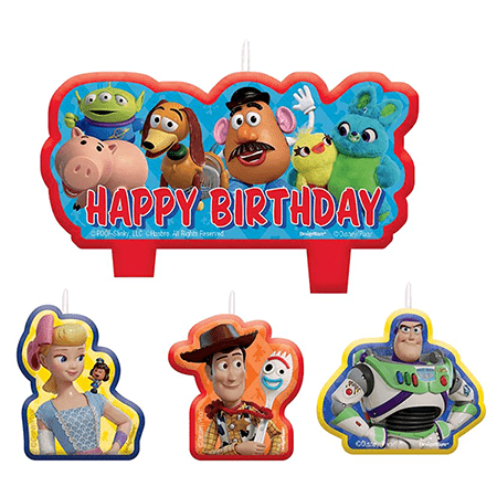 Toy Story 4 BDAY Candle Set