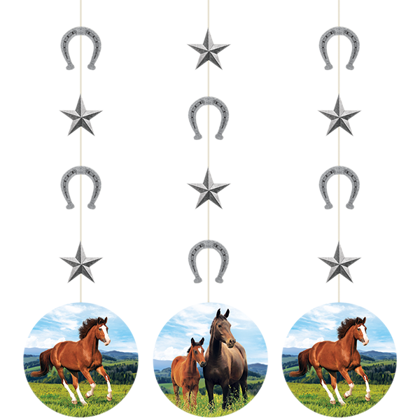 Horse and Pony Hanging String Cutouts 57cm