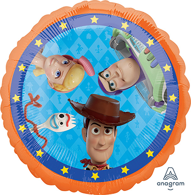 Toy Story Round Foil Balloon 18"