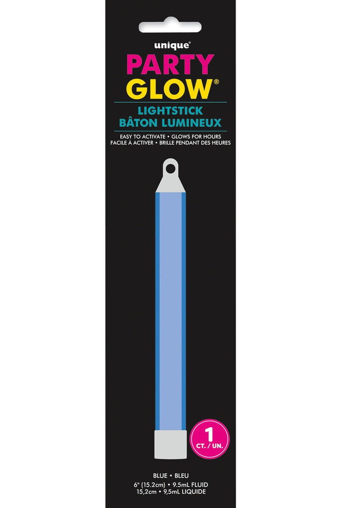 1 GLOW 6" LIGHTSTICK-BLUE