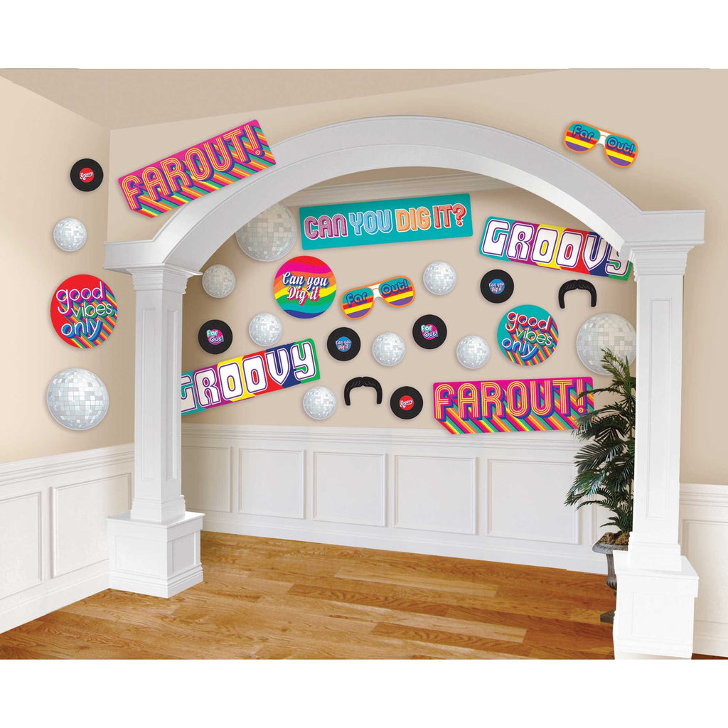 Good Vibes 70's Cutouts Mega Value Pack 30