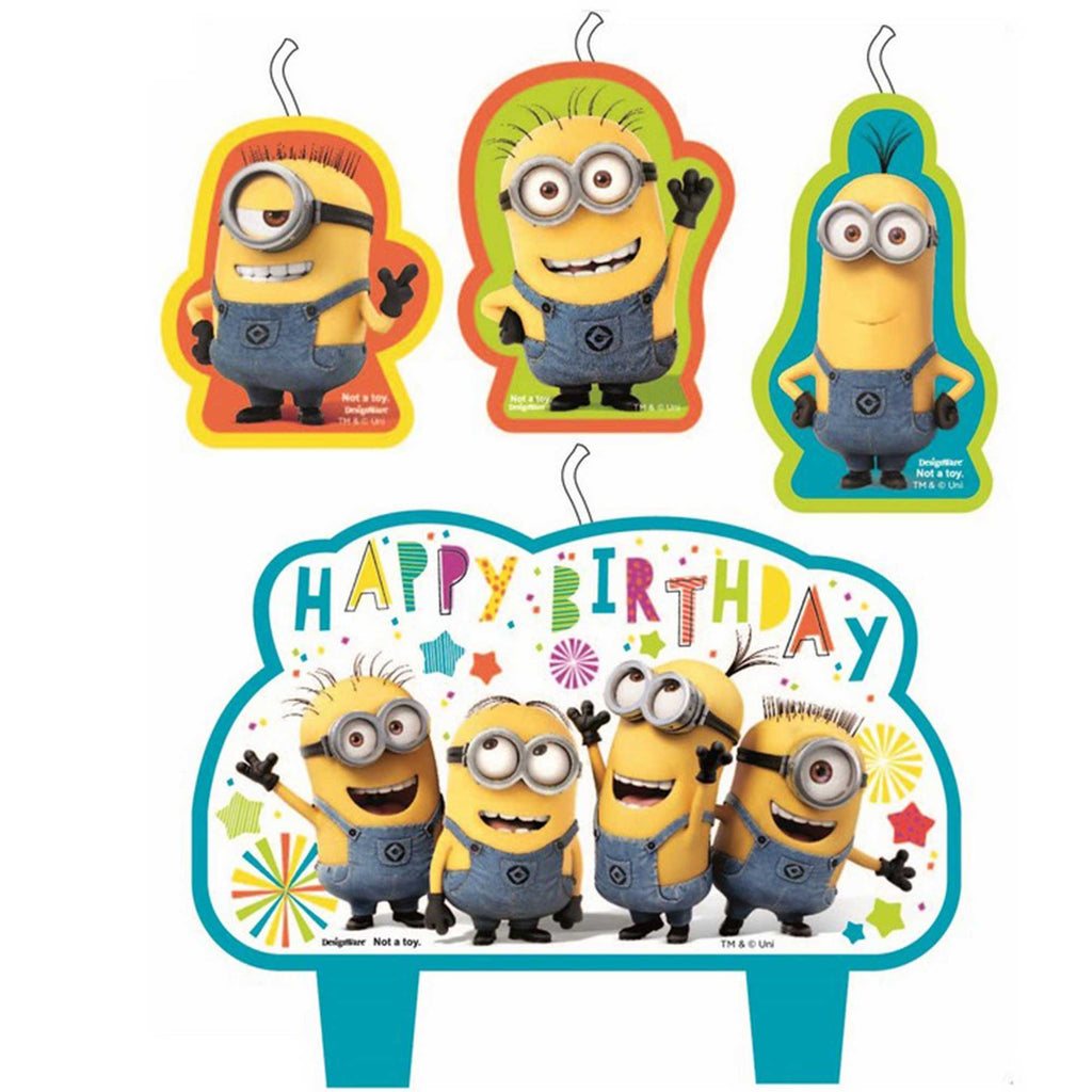 Despicable Me 3 BDAY Candle Set