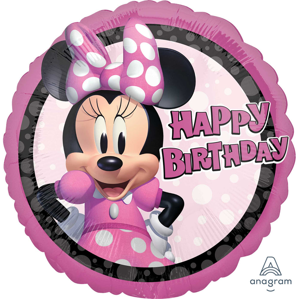 STD HX Minnie Mouse Forever Happy Birthday