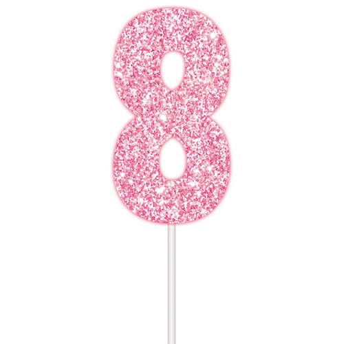 FSCMIX CAKE TOPPER GLT PINK 8