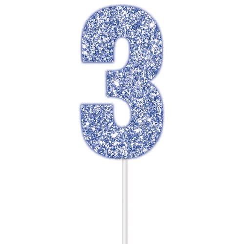 FSCMIX CAKE TOPPER GLT BLUE 3