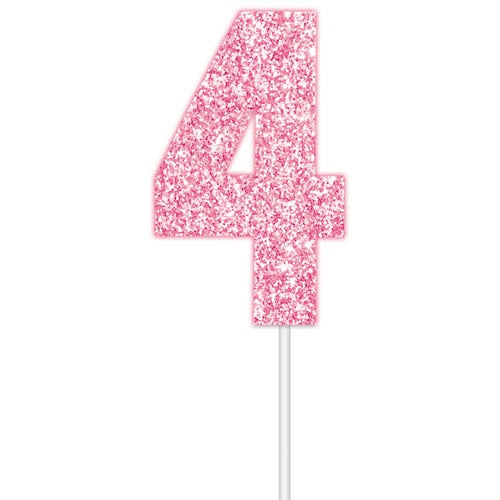 FSCMIX CAKE TOPPER GLT PINK 4