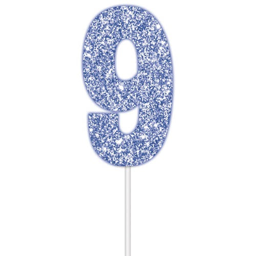 FSCMIX CAKE TOPPER GLT BLUE 9