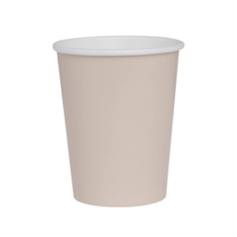 FS Paper Cup White Sand 260ml 20pk