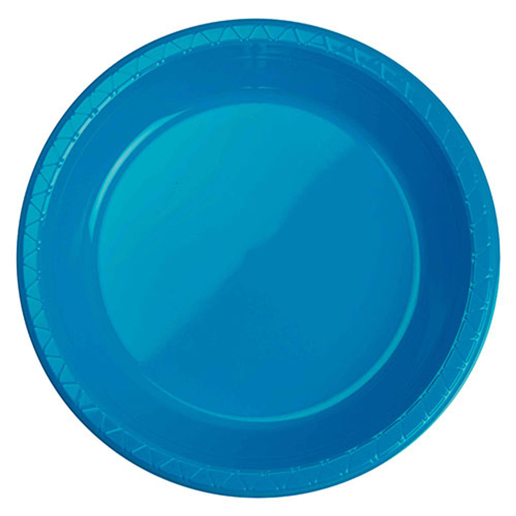 FS Round Dinner Plate 9" Electric Blue 20pk