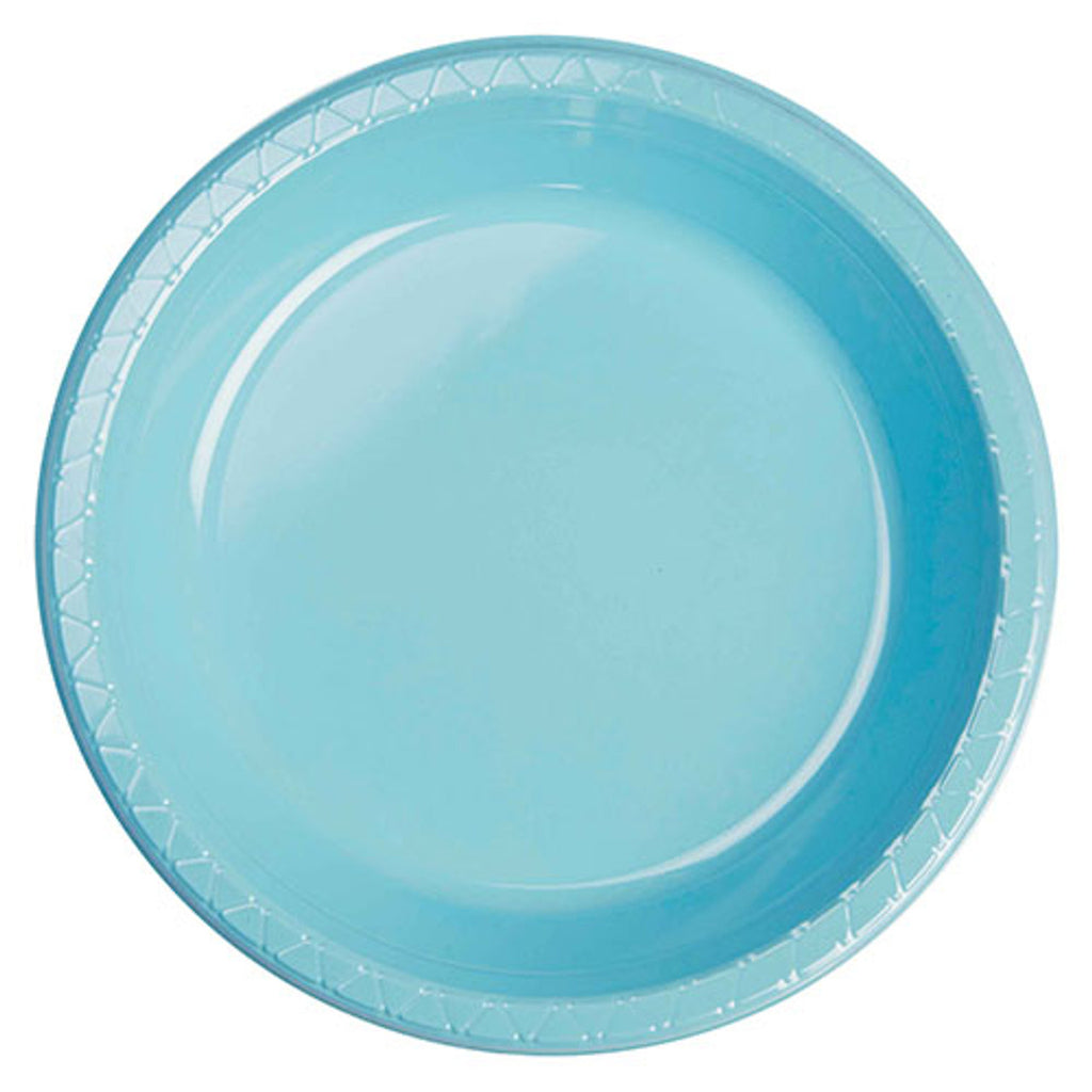 FS Round Dinner Plate 9" Pastel Blue 20pk