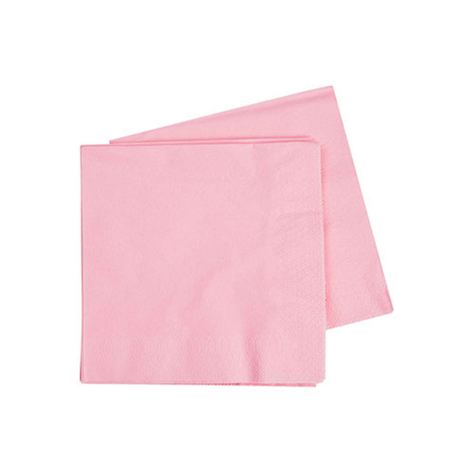 FS Cocktail Napkin 250mm Classic Pink 40pk