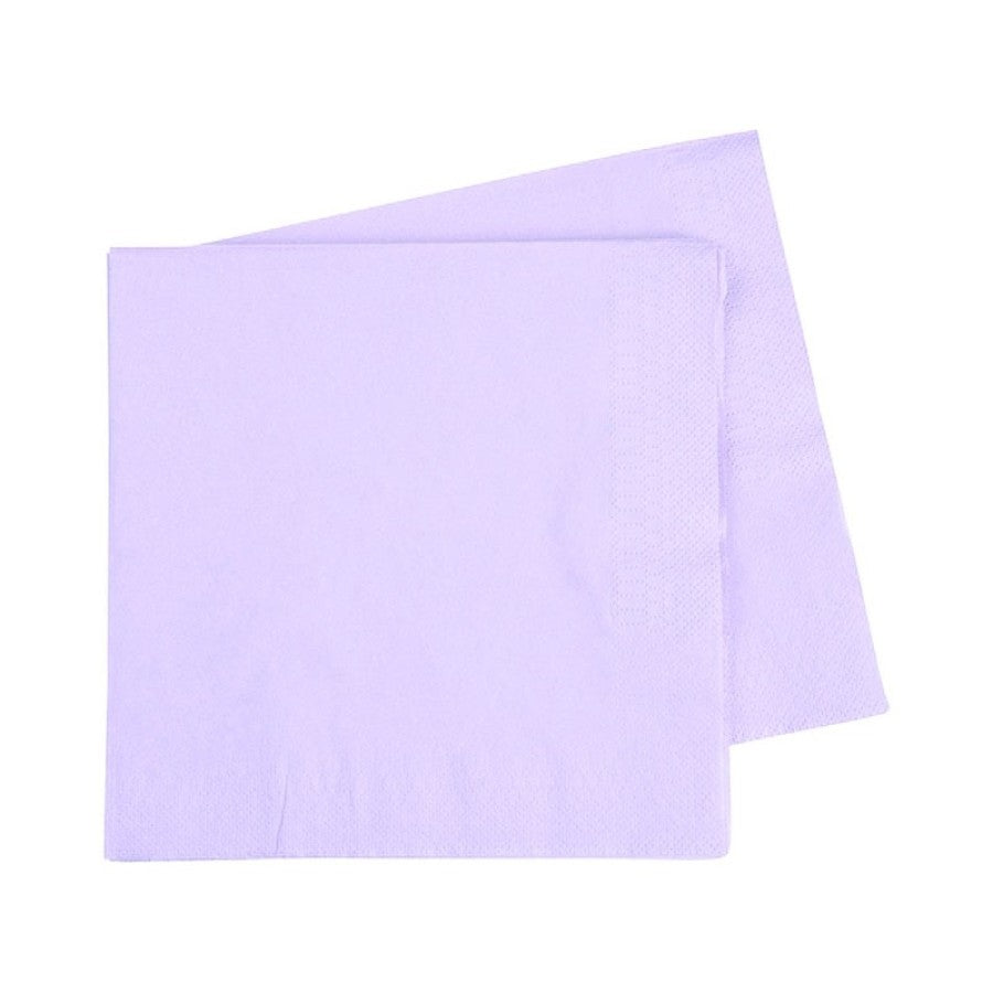 FS Lunch Napkin 330mm Pastel Lilac 40pk